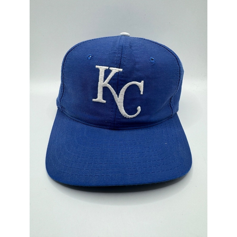 VTG Kansas City Royals Snapback Hat MLB Blue Green Underbill Made Taiwan